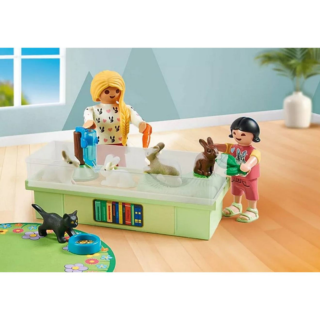 My life animalerie avec enclos à lapins 71753 multicolore