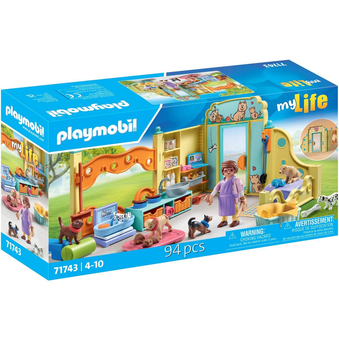 My life centre de soin canin avec 8 chiens et soigneur 71743 multicolore