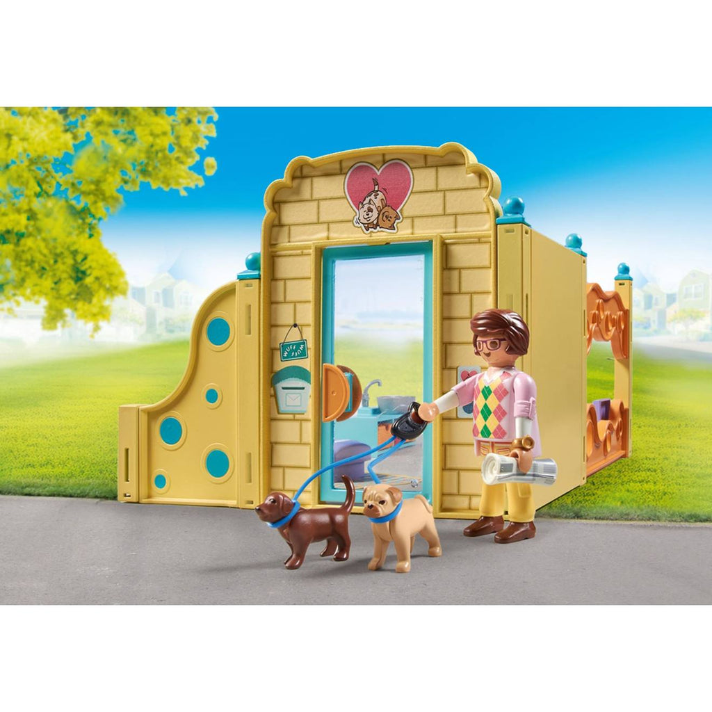 My life centre de soin canin avec 8 chiens et soigneur 71743 multicolore