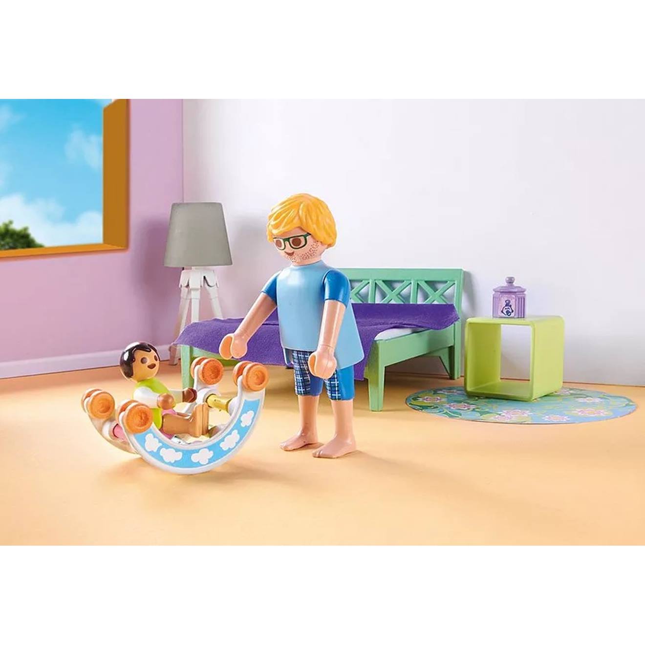 My life chambre de parents avec berceau suspendu 71609 multicolore