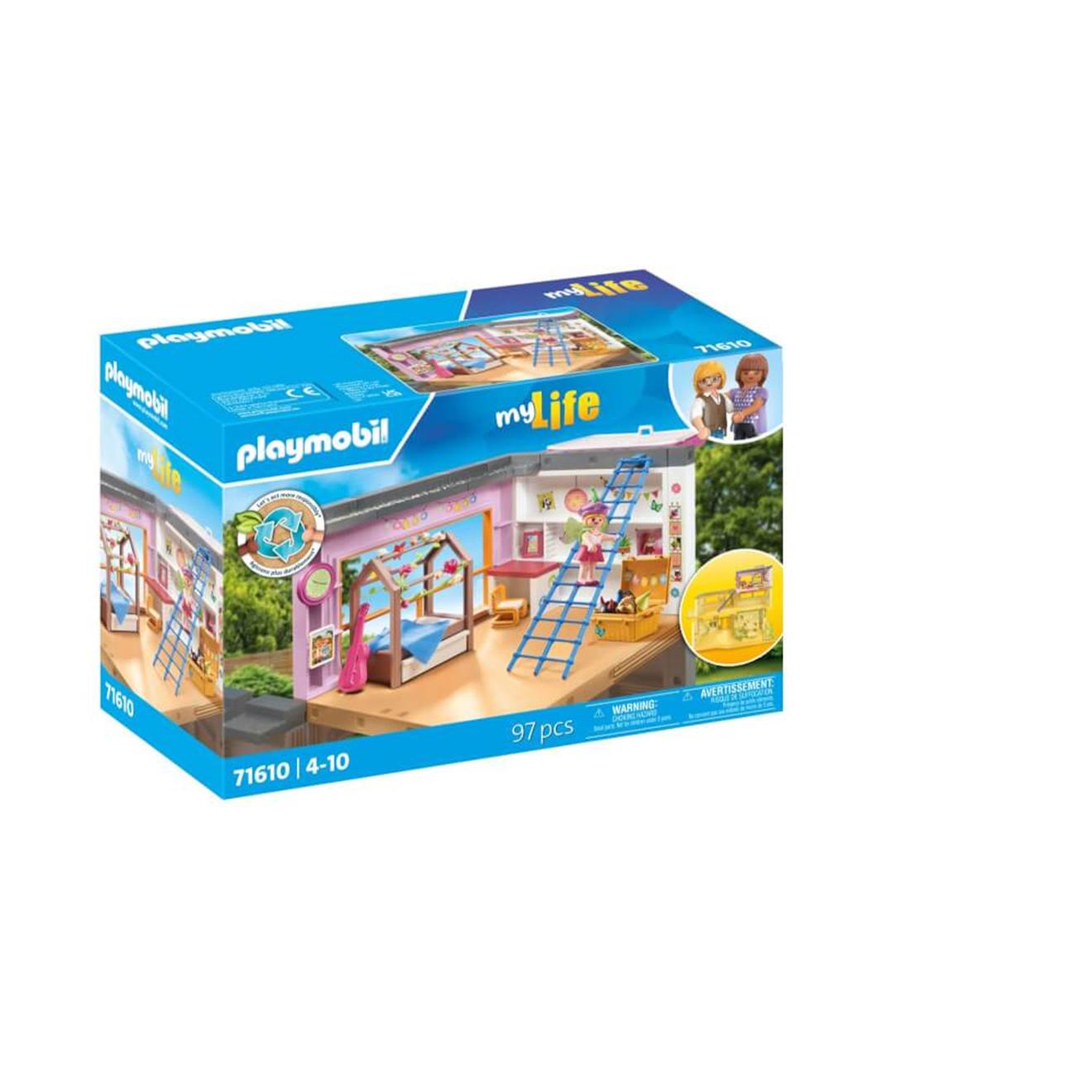 My life chambre d'enfant avec lit cabane 71610 multicolore