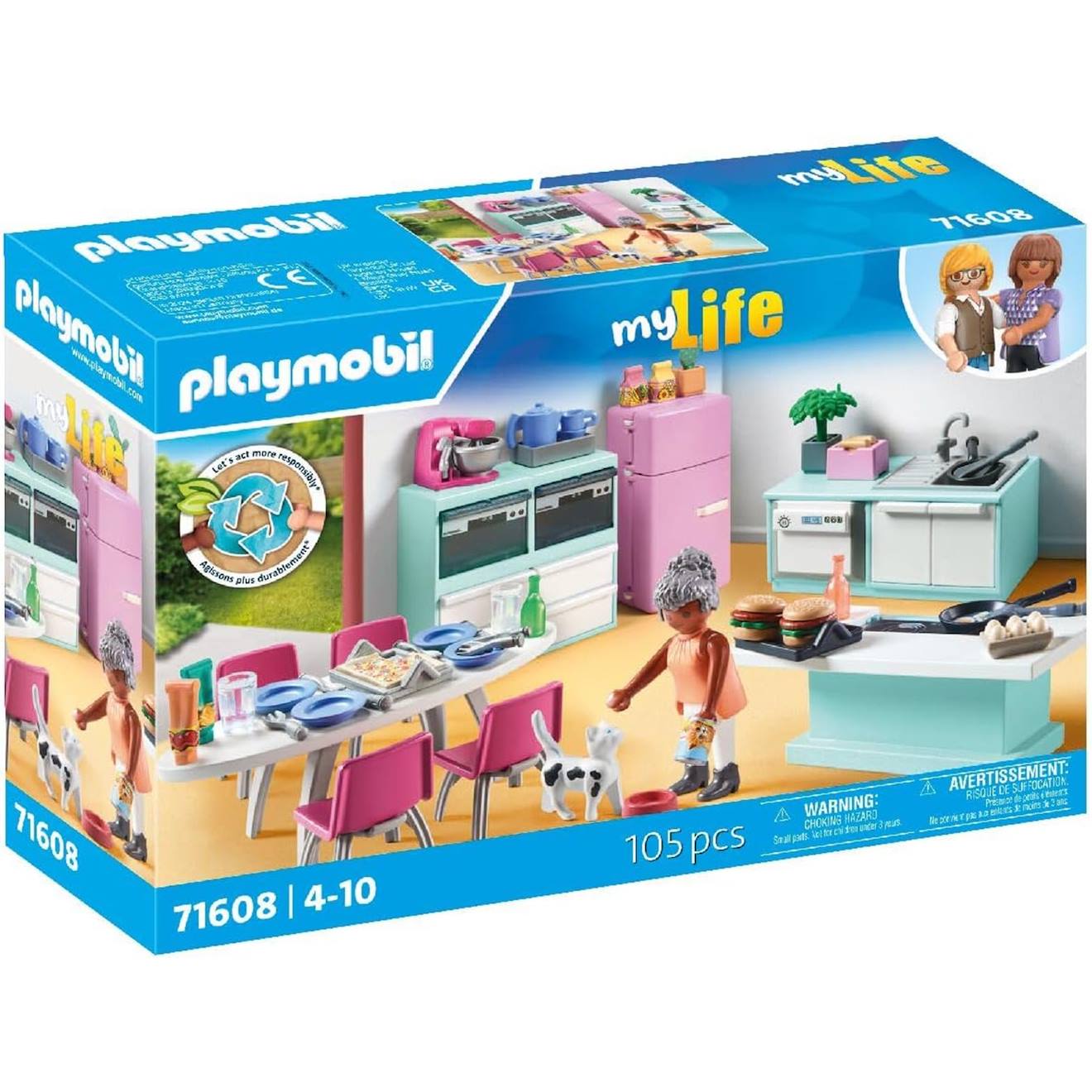 My life cuisine avec ilôt central 71608 multicolore