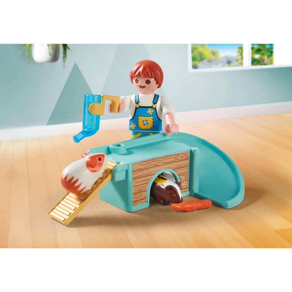My life enfant avec 2 cochons d'inde et aire de jeux 71746 multicolore