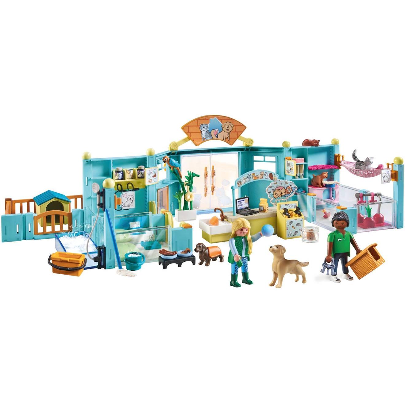 My life hôtel des animaux : soigneurs, chiens et chats 71742 multicolore