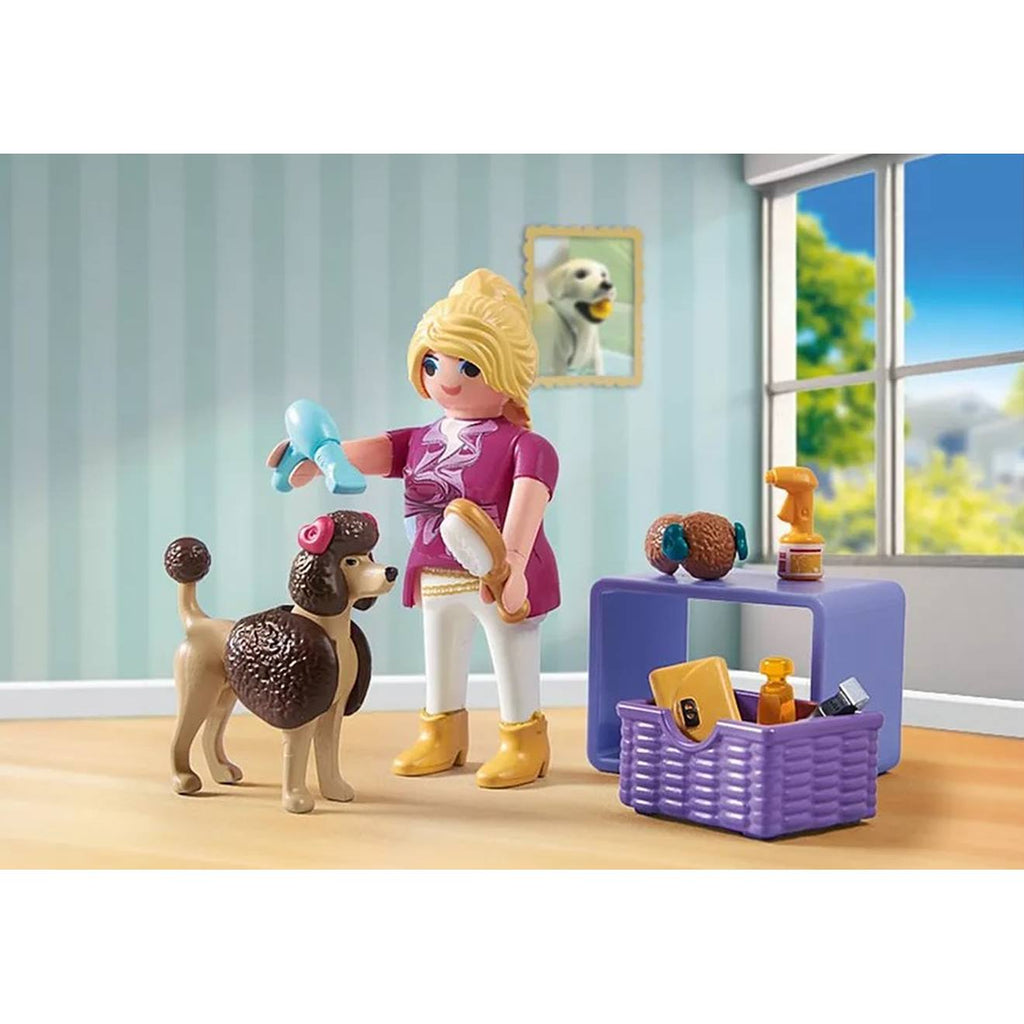 My life toiletteuse avec caniche et nombreux accessoires 71747 multicolore