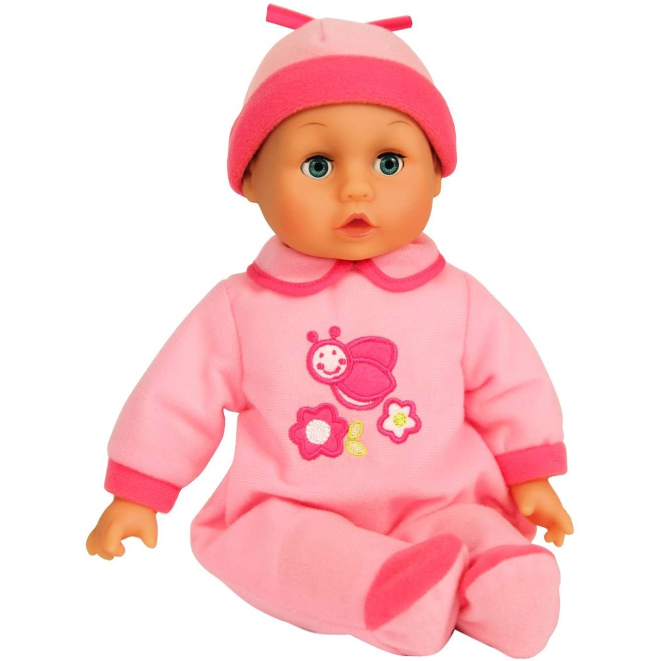 My little baby poupée avec sons 30 cm rose