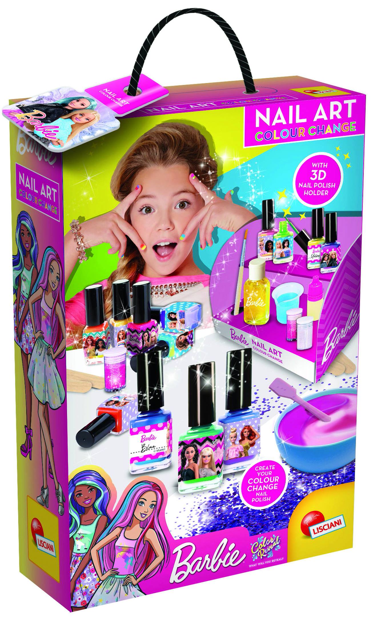 Nail art color change kit vernis à ongles multicolores multicolore