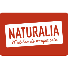 E-carte cadeau Naturalia