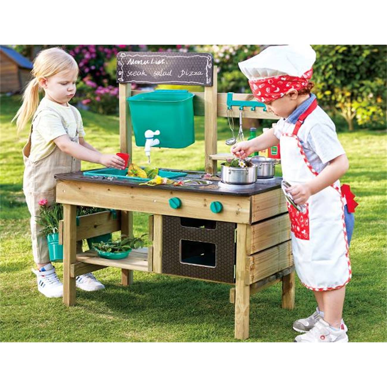 Nature fun cuisine d'extérieur multicolore