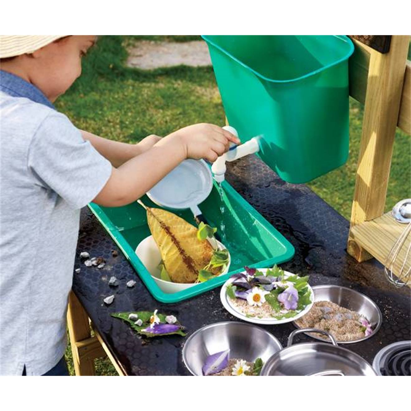 Nature fun cuisine d'extérieur multicolore