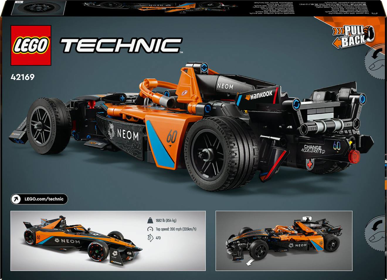Neom formulae e-Technic mc laren - 42169 multicolore
