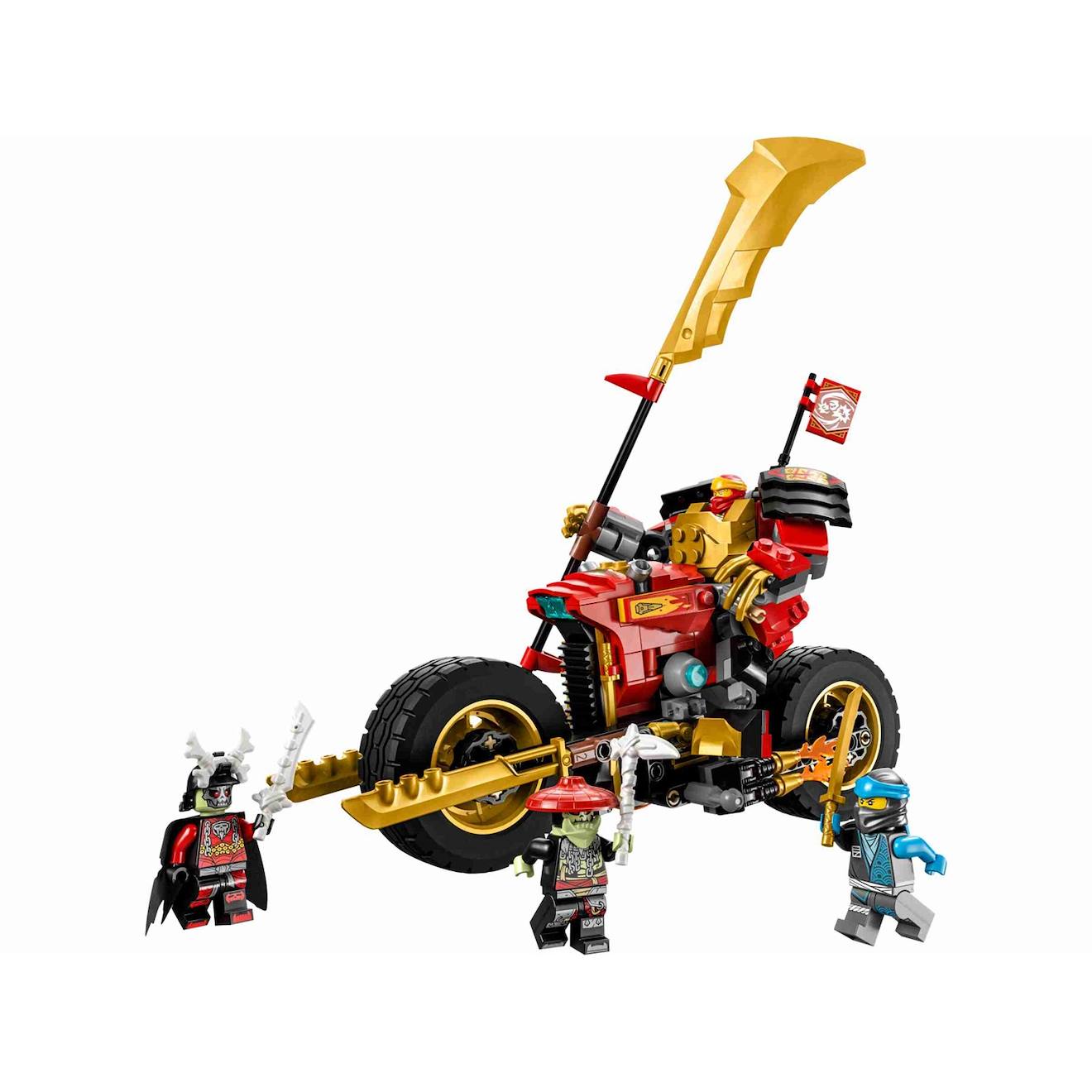 Ninjago la moto du robot de kai – évolution 71783 multicolore