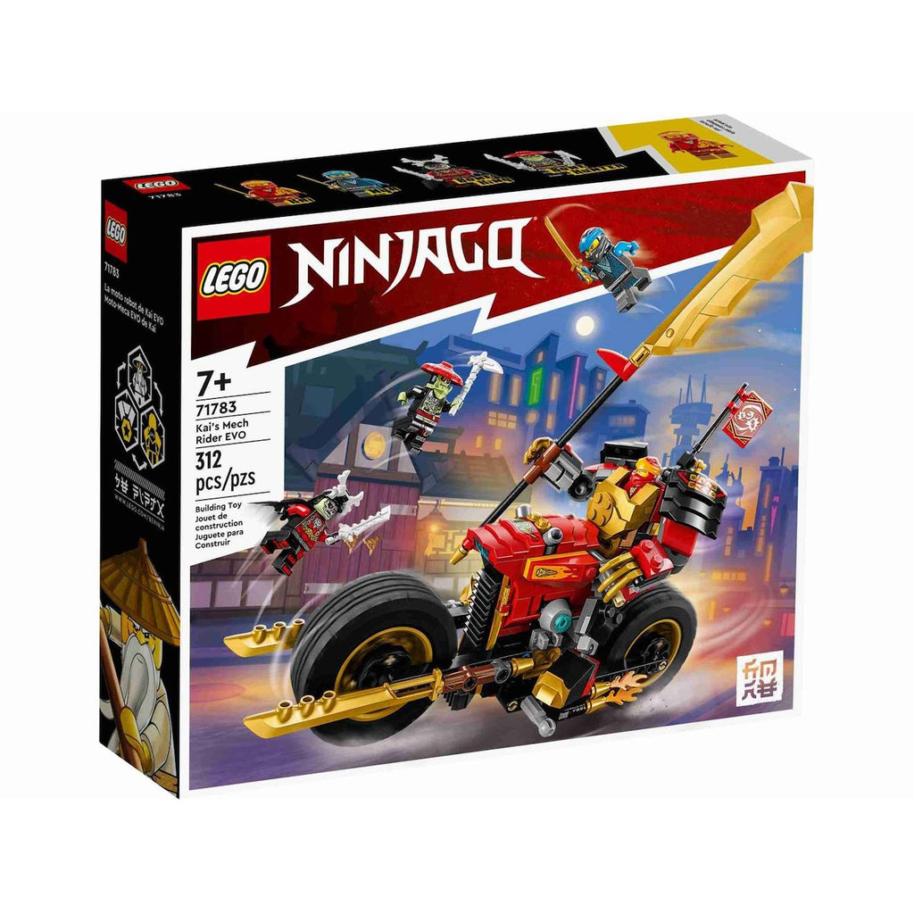 Ninjago la moto du robot de kai – évolution 71783 multicolore