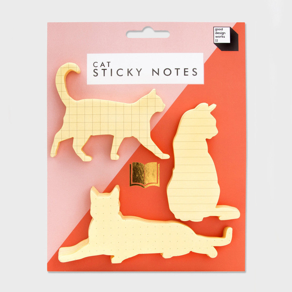 Notes Adhésives Chats - Carnet de Notes Original