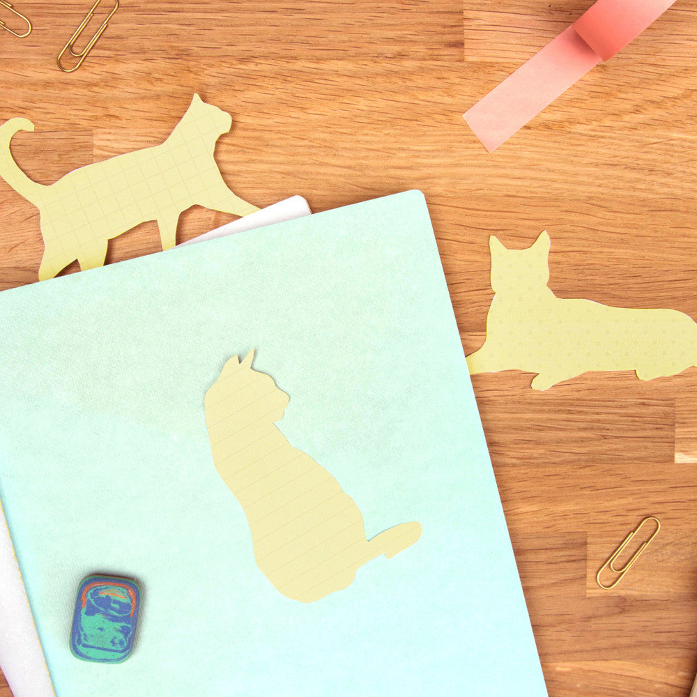 Notes Adhésives Chats - Carnet de Notes Original