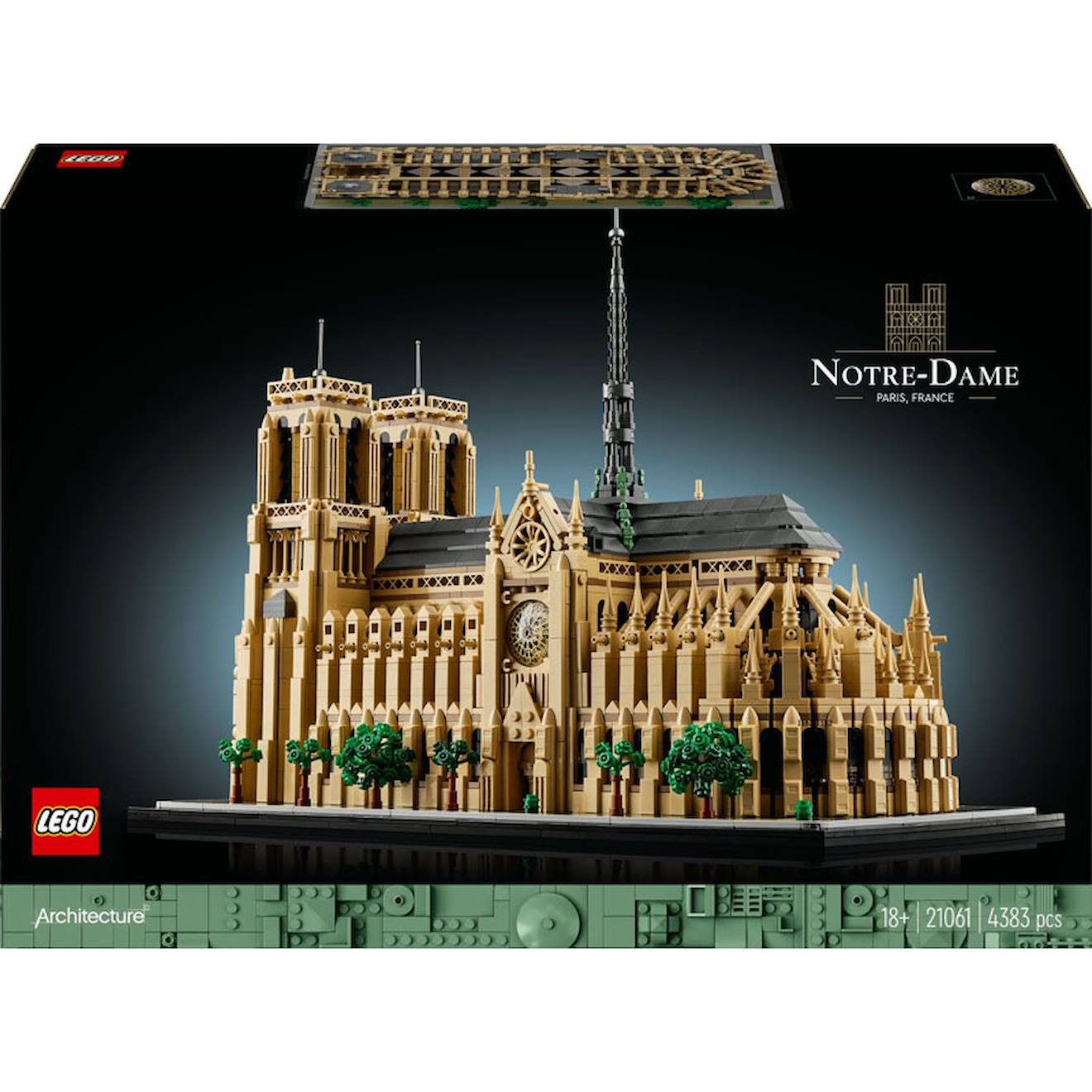 Notre dame de paris architect - LEGO 21061 multicolore