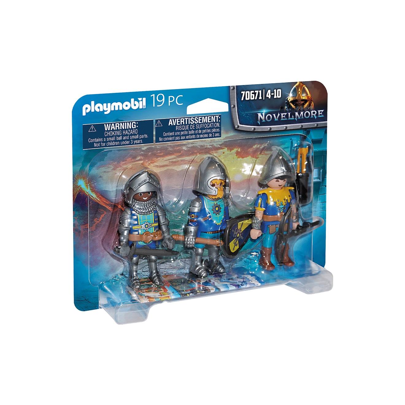 Novelmore 3 chevaliers novelmore 70671 multicolore