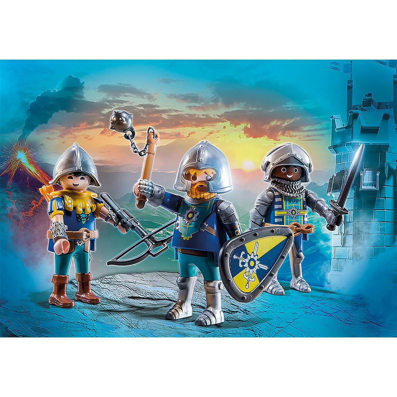 Novelmore 3 chevaliers novelmore 70671 multicolore