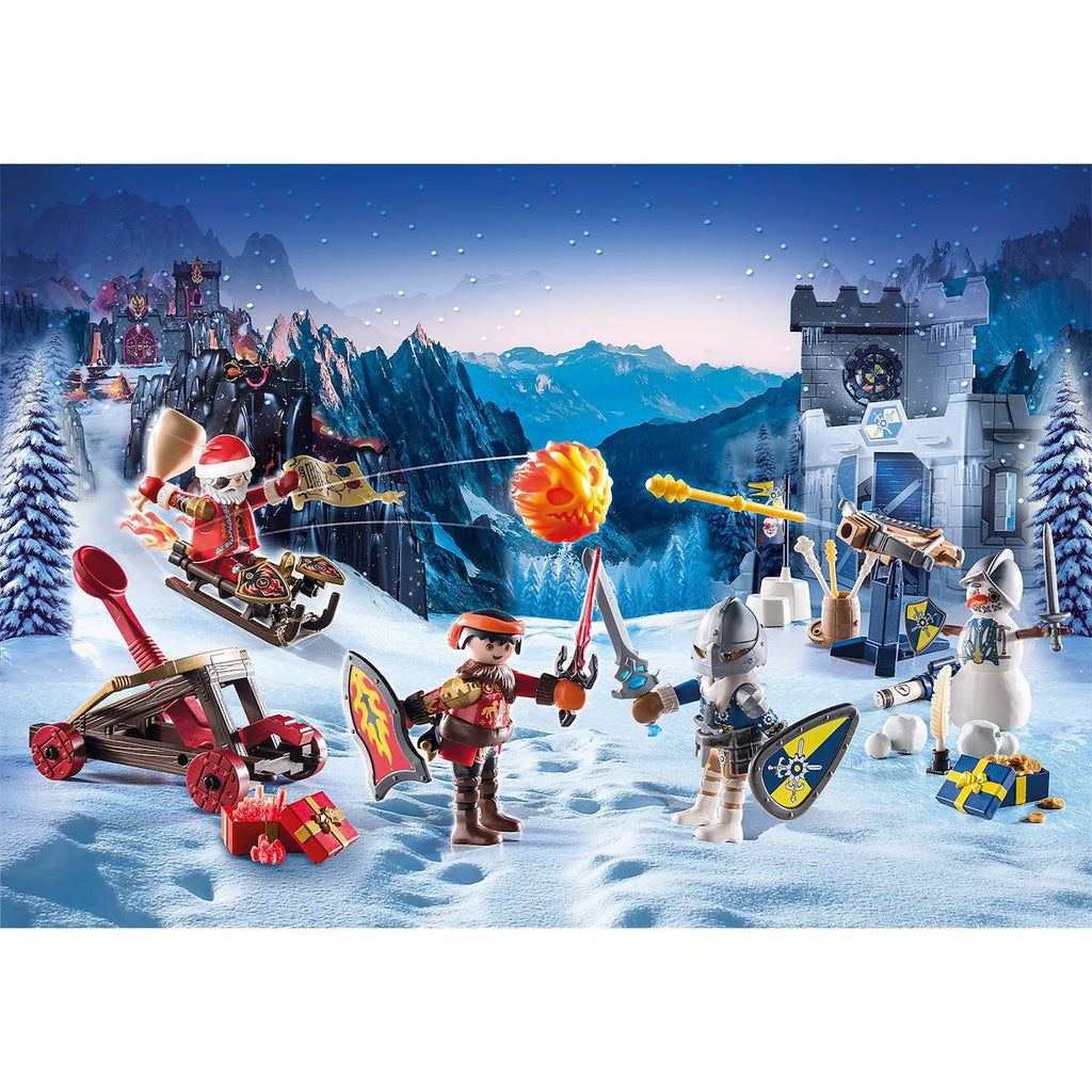 Novelmore calendrier de l'avent - noël des chevaliers 71346 multicolore