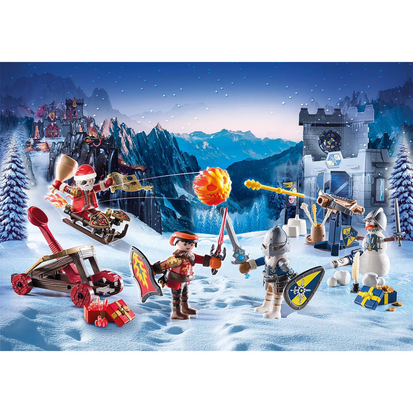 Novelmore calendrier de l'avent - noël des chevaliers 71346 multicolore