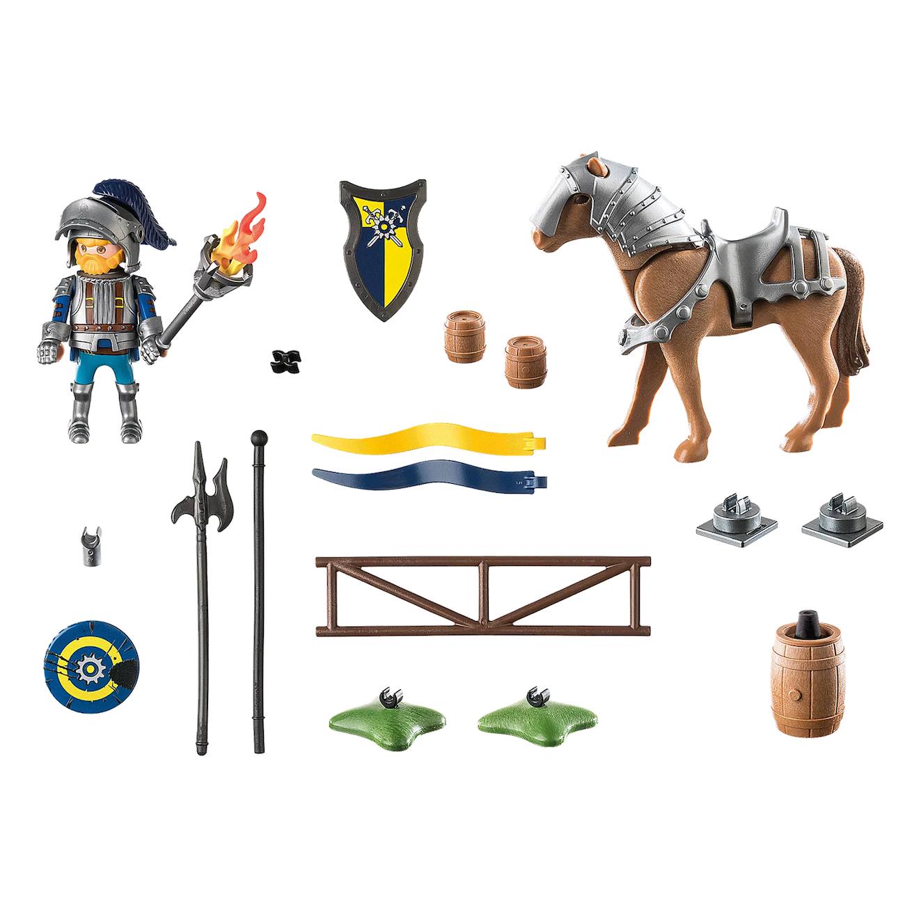 Novelmore chevalier et accessoires d'entraînement 71297 multicolore