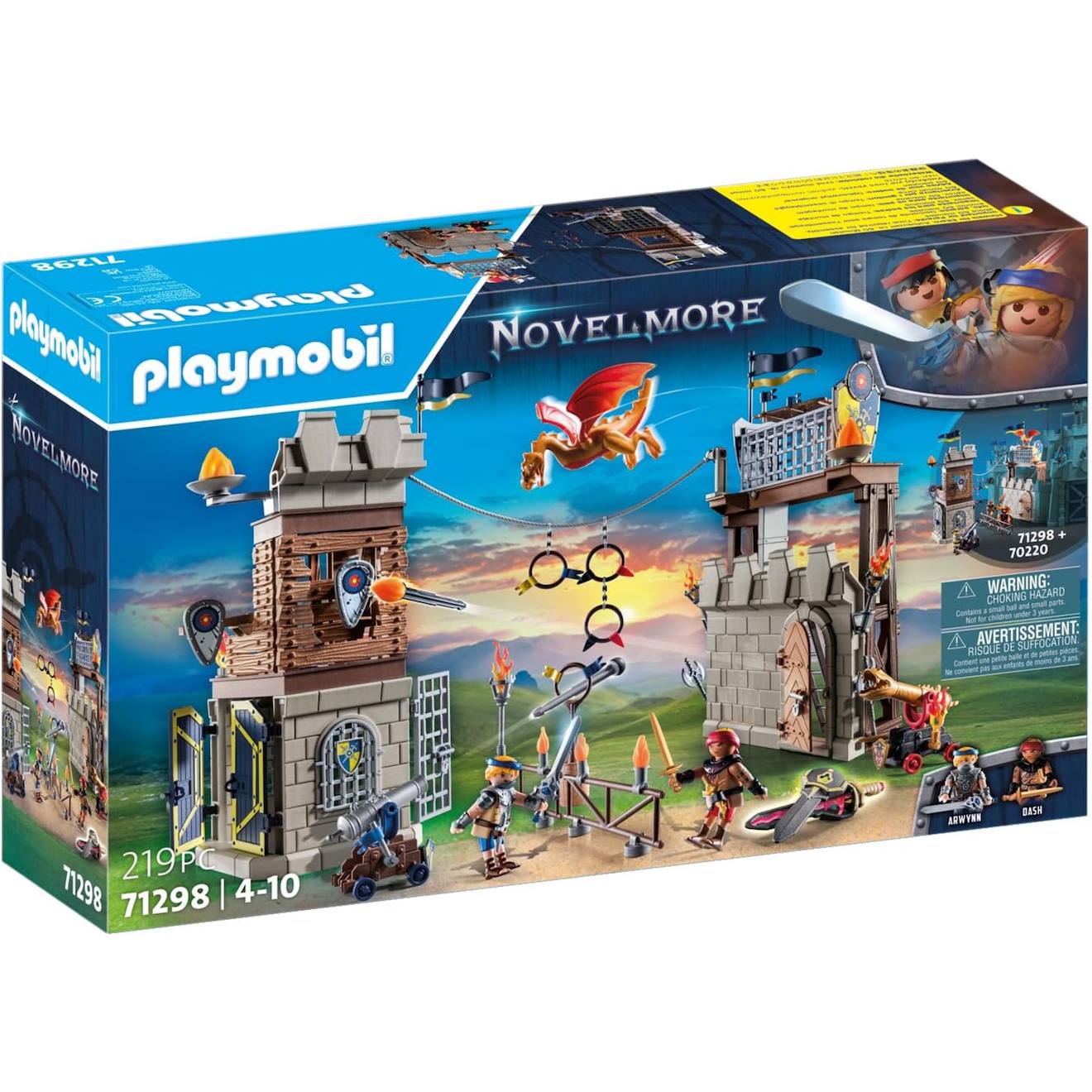 Novelmore tournoi des chevaliers 71298 multicolore