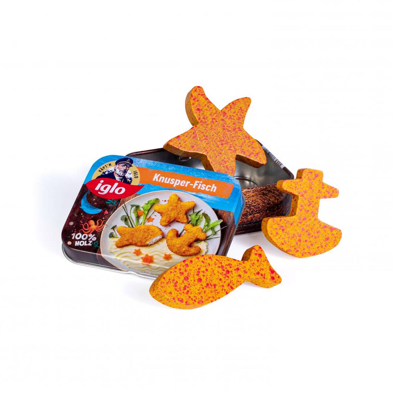 Nuggets de poisson captain iglo orangé