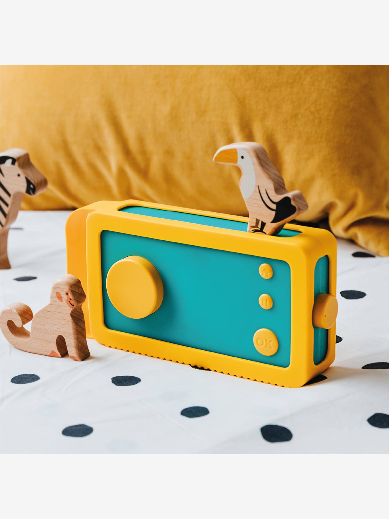 Odile - coque de protection - ma fabrique à histoires - jaune