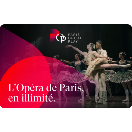 E-carte cadeau Opéra de Paris