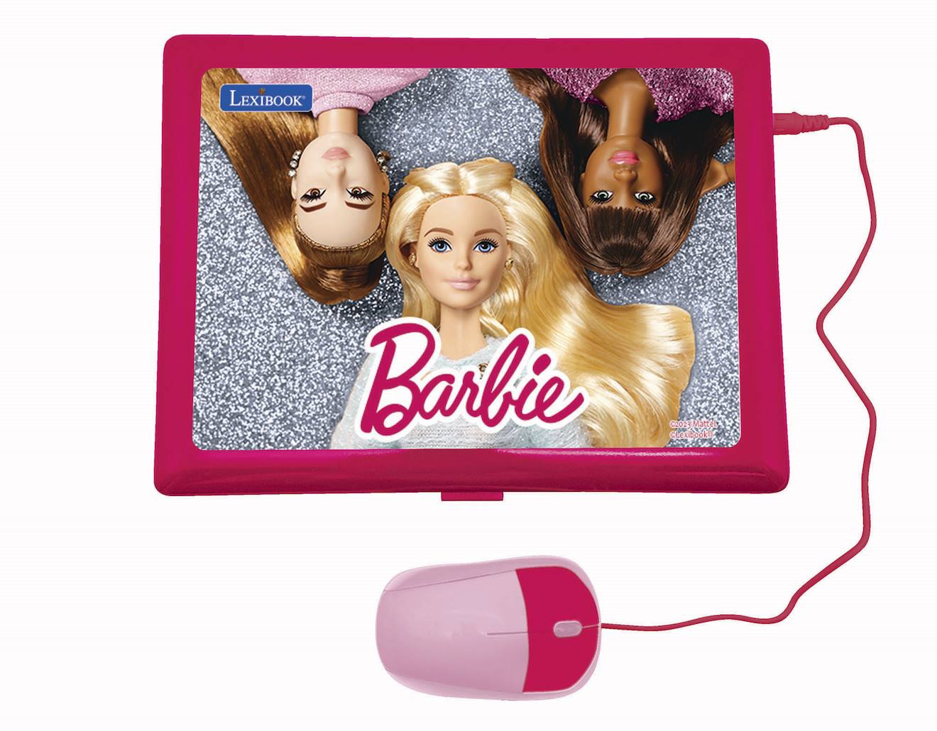 Ordinateur portable éducatif bilingue Barbie (FR/EN) multicolore