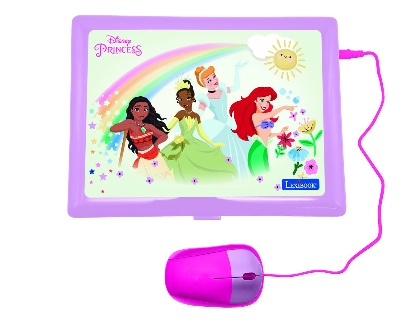Ordinateur portable éducatif bilingue Disney princesse (FR/EN) multicolore