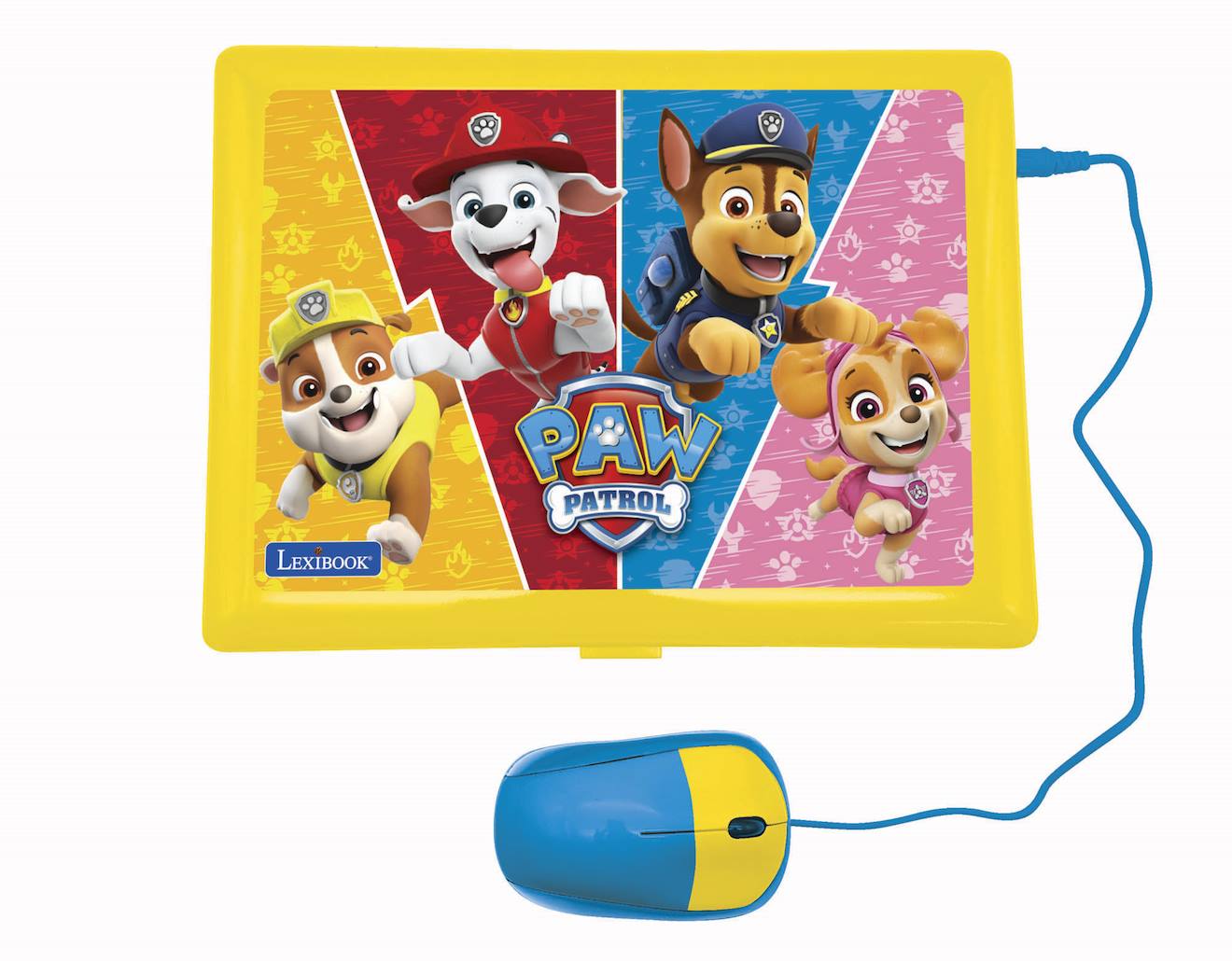 Ordinateur portable éducatif bilingue la pat patrouille (EN/FR) multicolore