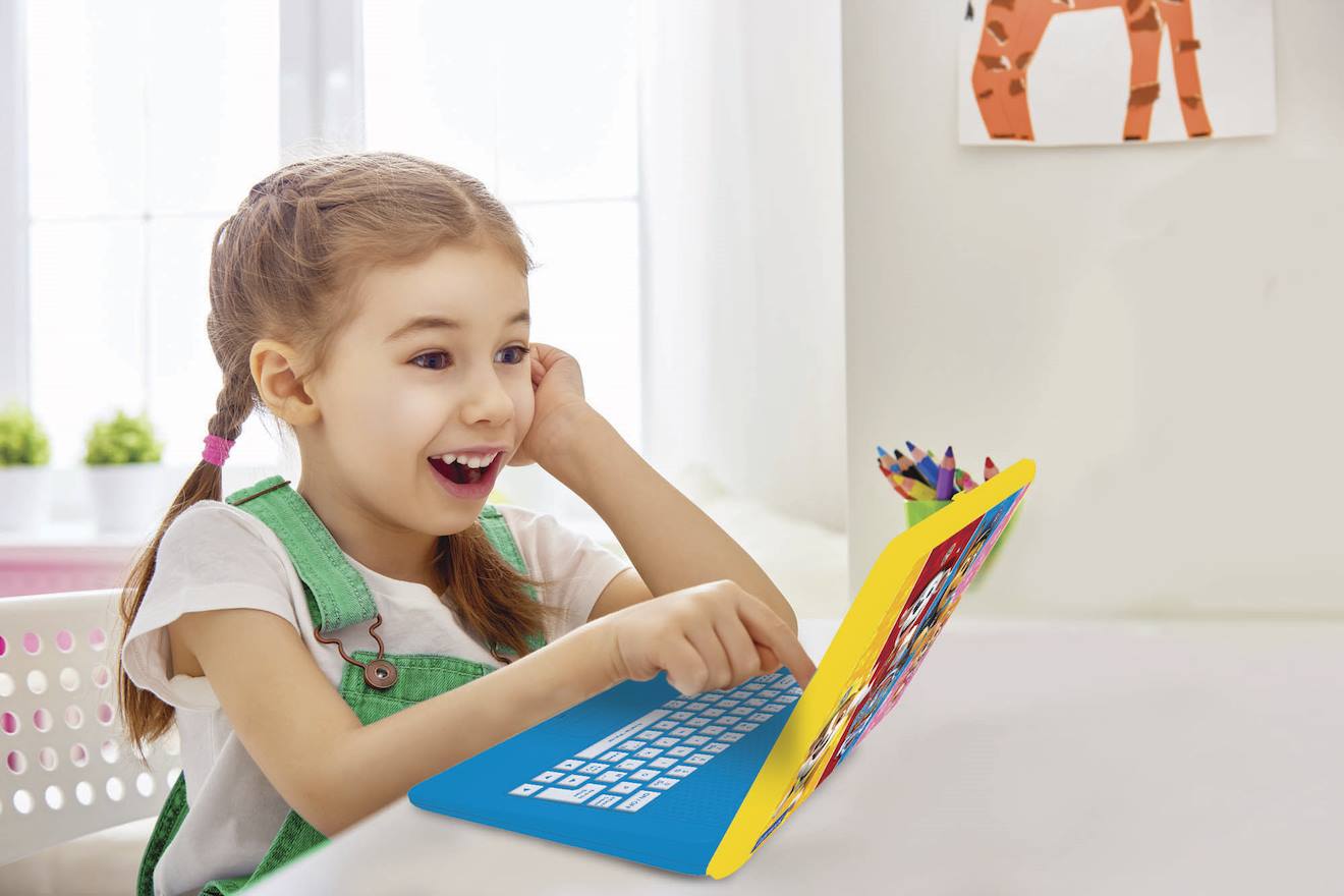 Ordinateur portable éducatif bilingue la pat patrouille (EN/FR) multicolore