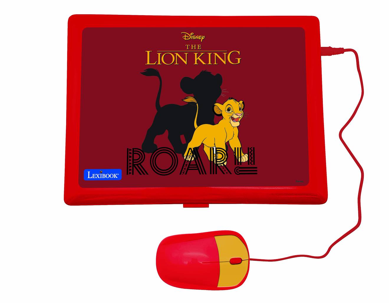 Ordinateur portable éducatif bilingue Le Roi Lion (FR/EN) multicolore