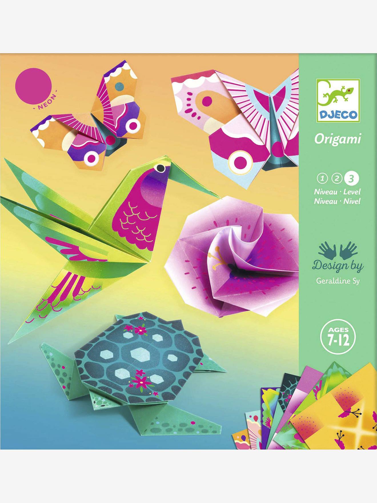Origami les tropiques vert
