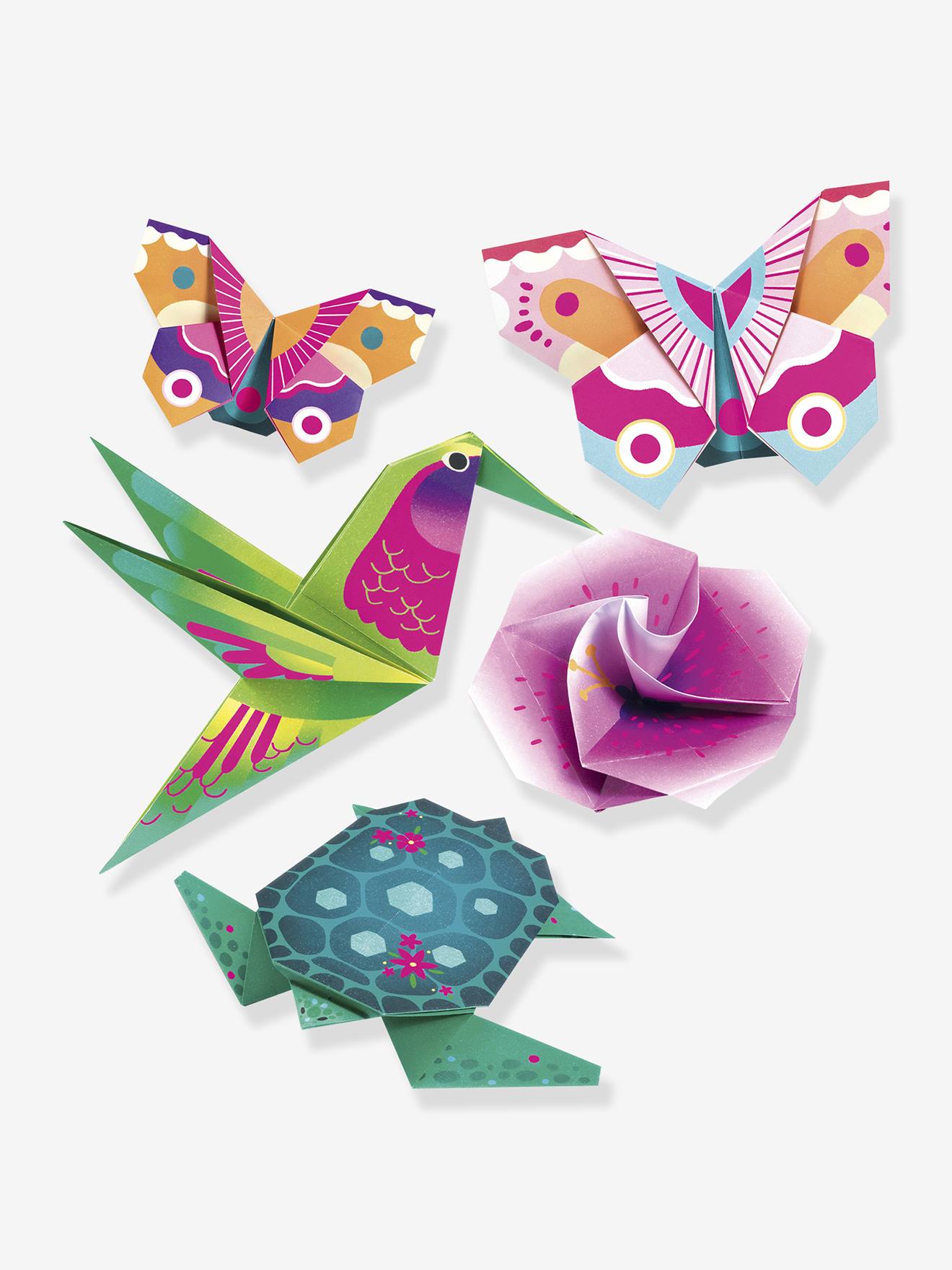 Origami les tropiques vert