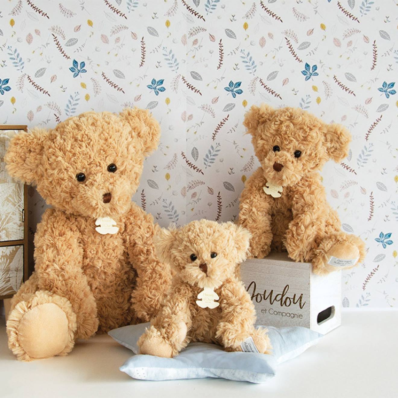 Ours en peluche beige 23 cm beige