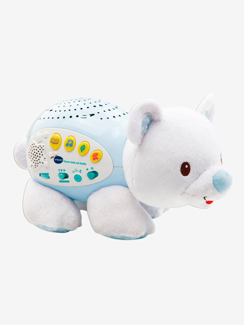 Ourson dodo nuit étoilée blanc