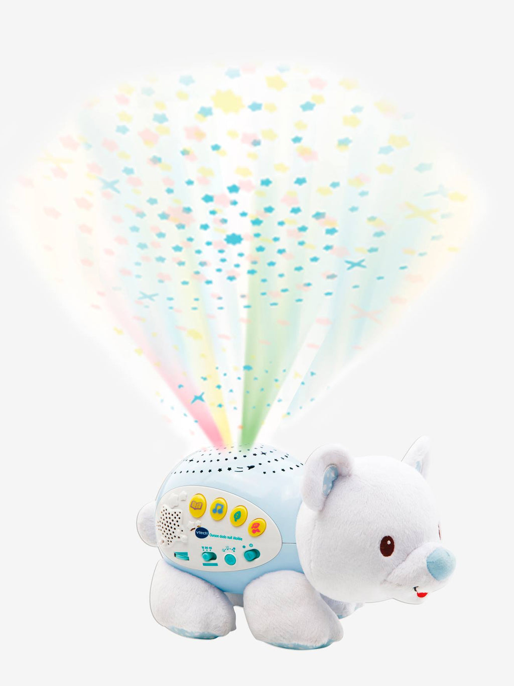 Ourson dodo nuit étoilée blanc