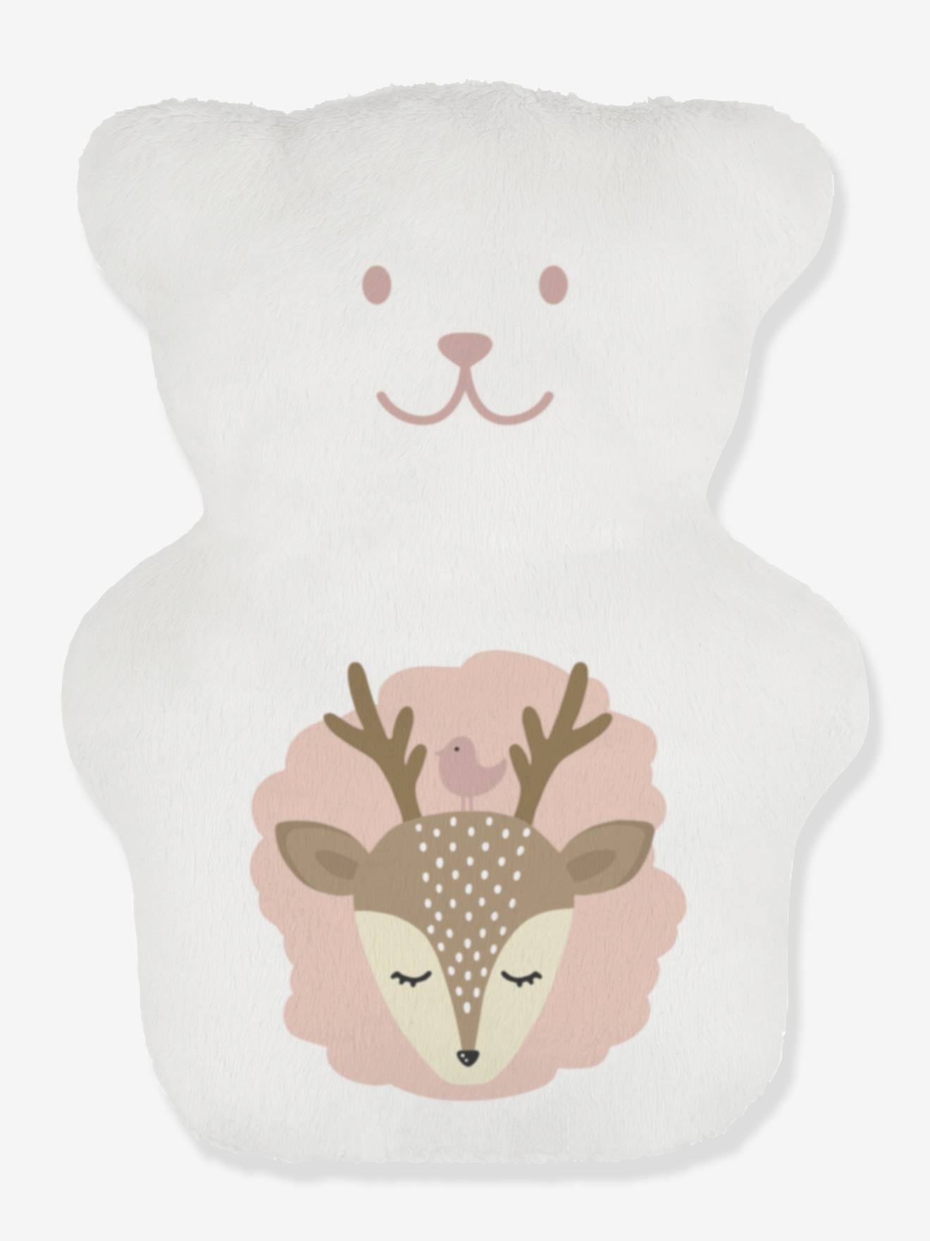 Ourson thérapeutique beke bobo blanc (bambi rose)