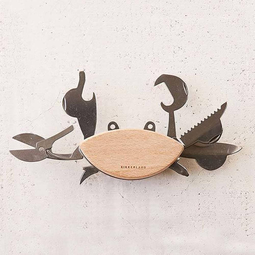 Outil Multifonctions Crabe - Bricolage Kikkerland
