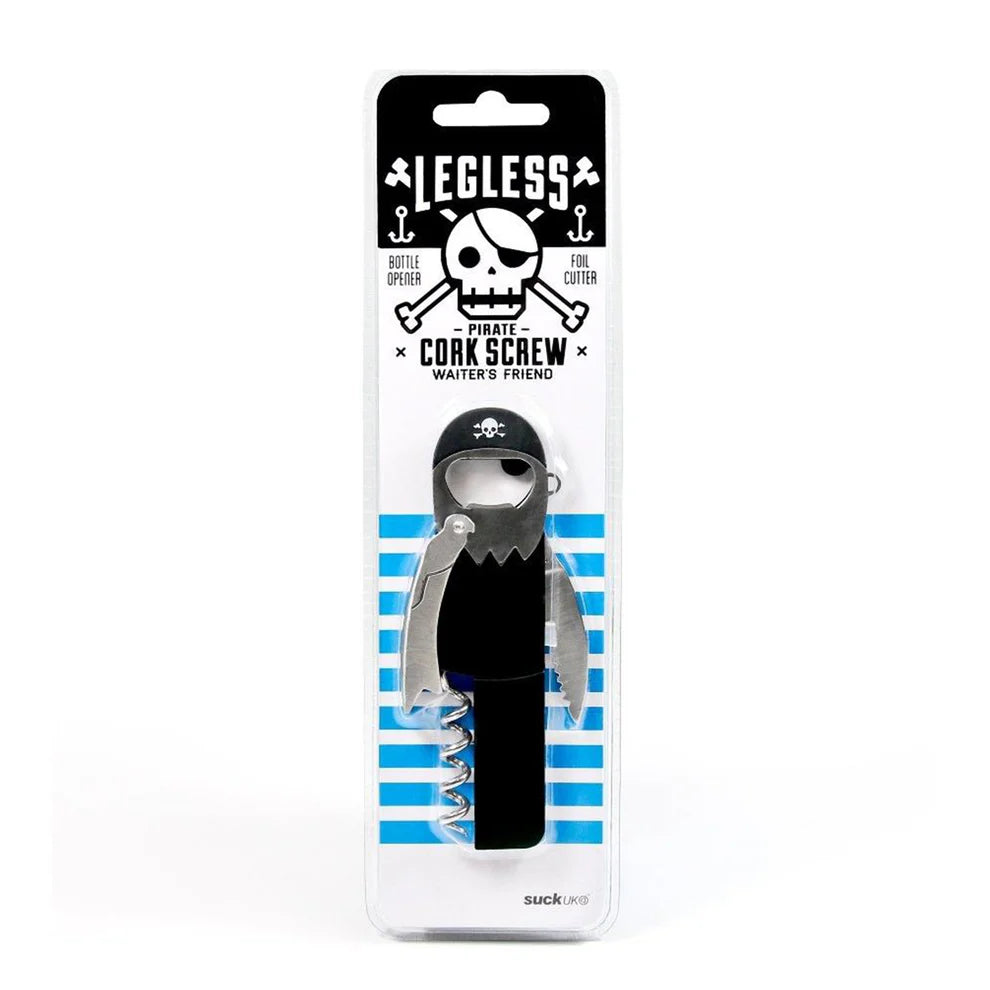 Tire-bouchon & Décapsuleur Pirate