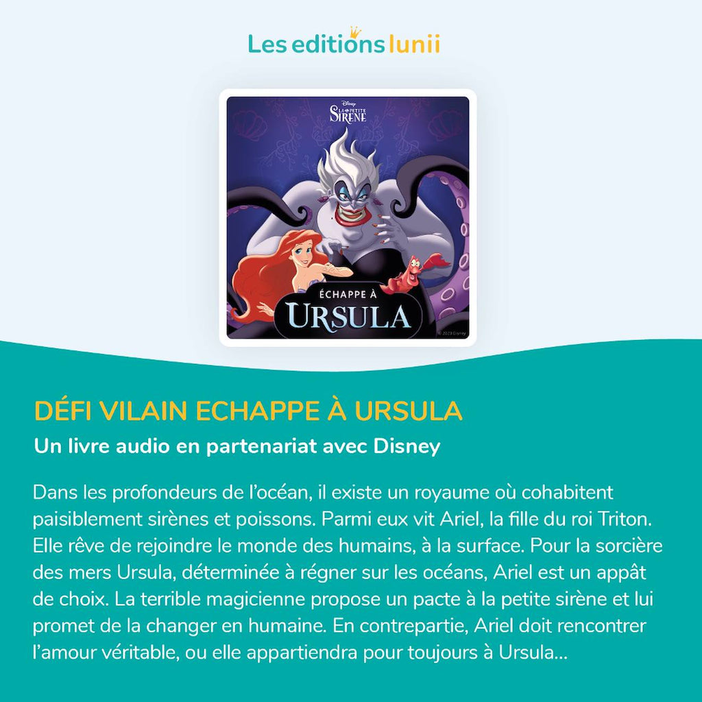 Pack 2 livres audio Disney interactifs pour enfants dès 5 ans - 14 scènes, 12 énigmes 1h19 d'écoute multicolore