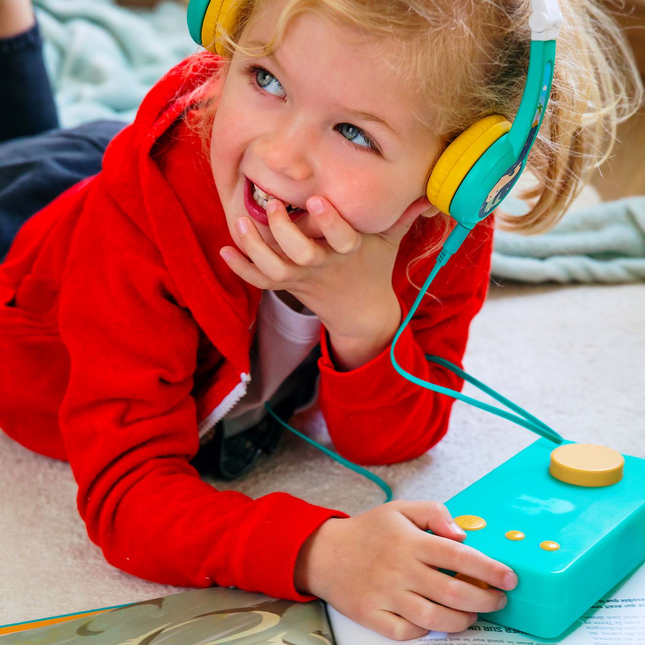 Pack 3 livres audio interactifs - pack découverte avec suzanne & gaston dès 3 ans, 40 histoires à composer, 5h03 d'écoute multicolore