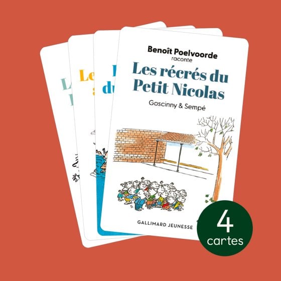 Pack 4 carte audio Yoto