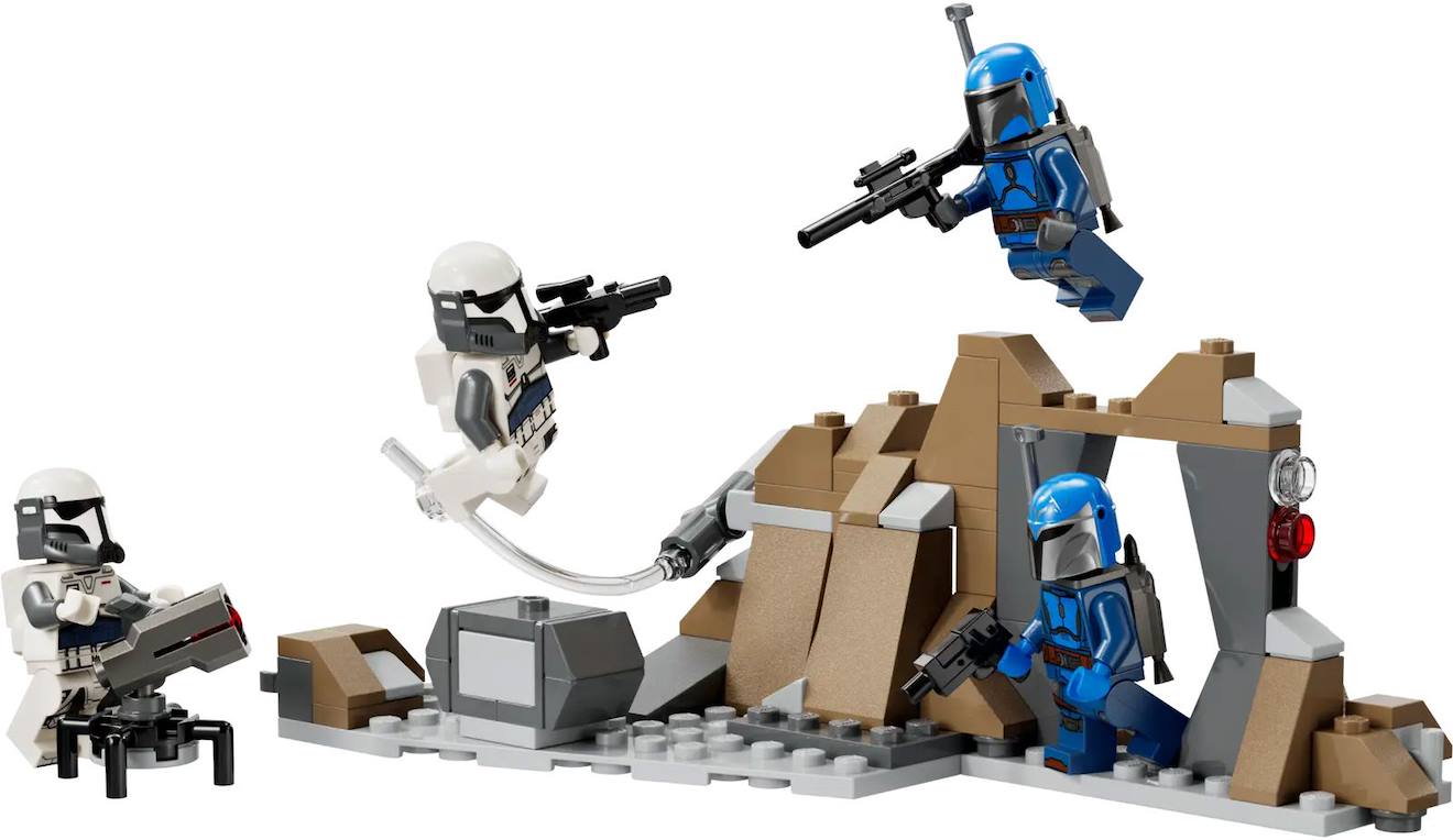 Pack de combat Star Wars l'embuscade sur mandalore™ 75373 multicolore