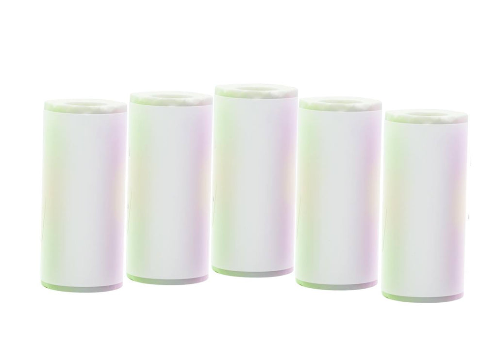 Pack de recharge contenant 10 rouleaux autocollants pour les références star cam dj150 et dj160 multicolore