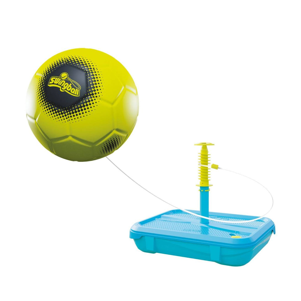 Pack jeux 1er âge swingball 3en1 toutes surfaces métal bleu - noir - orange - jaune