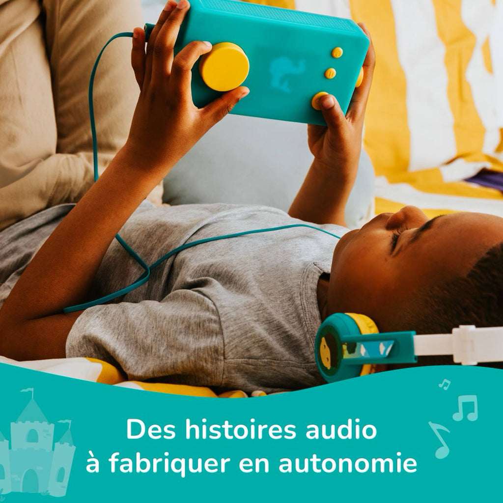 Pack ma fabrique à histoires avec coque de protection odile jaune