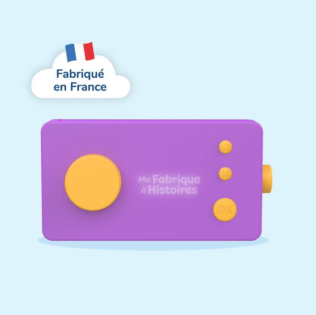 Pack ma fabrique à histoires avec coque de protection odile violet